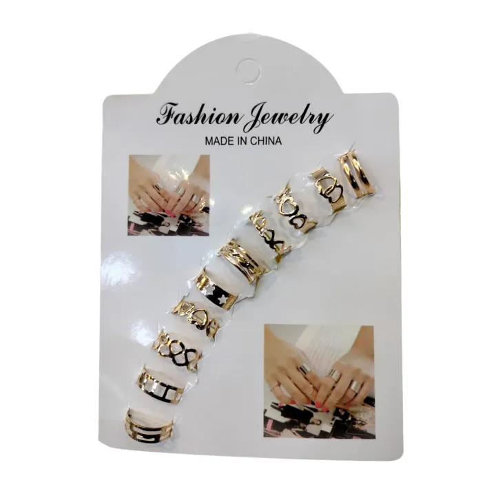 Pack%20of%2010%20-%20Adjustable%20Finger%20Rings%20For%20Girls%20-%20Golden%20Black%20and%20Silver%20Colour%20-%20Attractive%20Ring%20-%20Image%204