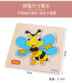 Odeez Wooden Jigsaw Puzzle With Name  3D Educational Toy Montessori Cartoon Toys for Children Kids Gifts. 