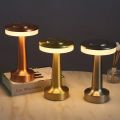 LED Portable Cordless Table Lamp with Touch Sensor 3 Color Stepless Dimming Rechargeable Cordless Lamp Table Light Wireless Lamp for Nursery. 