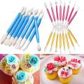 Set Of 6 Pieces Fondant Cake Decorating Kit & Sugarcraft Modelling Tools (Assorted Color). 