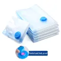 Vacuum Storage Bag Vacuum Bags for Travel with Hand Pump, Vacuum Travel Bags for Luggage, Vacuum Seal Bags for Clothing, Space Saver Vacuum Storage Bags, Travel Essentials, Clothes, Blankets, Pillows. 