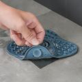 【FUN LIVE】 Floor Drains Hair Stoppers Anti-Blocking Plug Bath Shower Floor Water Drain Covers Sink Strainer Filter Bathroom Kitchen Tools. 