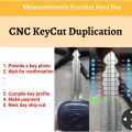 [KC006] Perodua Myvi Alza Kancil Kelisa Kenari Twin Key Copy Duplicatr CNC machinr cut 99.9% accurary. 