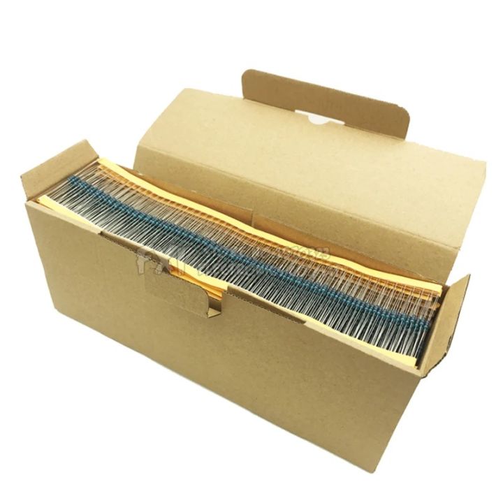 100Pcs%201/4w%20Metal%20Film%20Resistor%201%25%2010%20ohm%20-%202.2M%20Ohm%201R%2010R%20100R%20220R%201K%2010K%20100K%20Resistance%20-%20Image%206