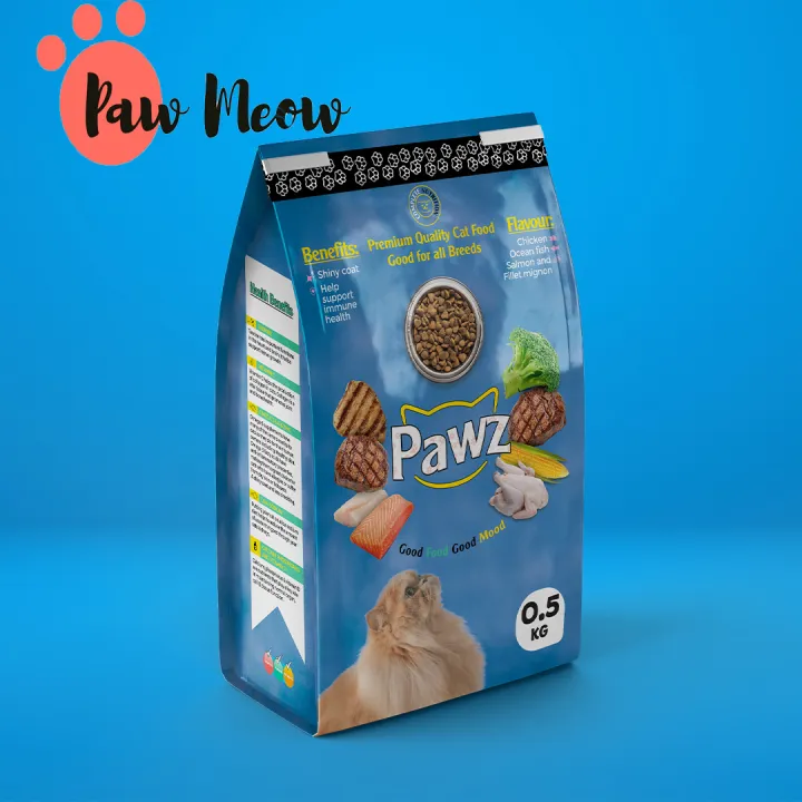 Pawz-%20%20Premium%20Quality%20Cat%20Food%20For%20All%20Breed%20Cats%20Food%20-%20Dry%20Cat%20Food%20-%20Economical%20And%20Balance%20Diet%20For%20Your%20Pet%20-%200.5%20Kg%20-%20Image%202