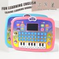 26 English Words Kids Learning Educational Tablet With Led Screen. 