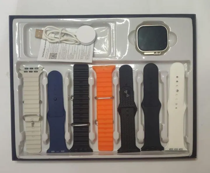 BIG 2.0 Ultra Smartwatch – 7-in-1 Strap Combo | 2.0” HD Display ...