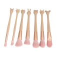 Chinese Zodiac 12Pcs Pink Makeup Brushes Make Up Brush Without Bag. 