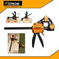 Hoteche Woodworking Clip Bar F Clamp Grip Quick Ratchet Release Squeeze Tools 6 inch. 