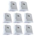 For iRobot Roomba i7 E5 9-8 x Dust Bags-White. 