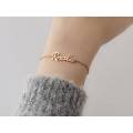Namely accessories 18k Gold Plated Personalized/Customized/Name Bracelet For Women/Girl-Custom bracelet-Name bracelet-Gift Item-New Arrival 74234-pk. 