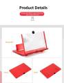 Mobile Phone Screen Magnifier Foldable 3D Screen Amplifier Holder Stand. 