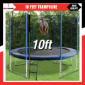 Trampoline 10 Feet Round Trampoline and Enclosure with spring. 