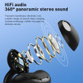 ARMICO Wireless Earbuds Ear Clip Air Conduction Headphones Bluetooth 5.3 Earbuds Noise Cancelling 55 Hours Long Battery Life Small Open Ear Earbuds IPX5 Waterproof Mini Open Ear Headsets for Sports Running Cycling Workout. 