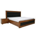 Clover King Size Bed with 2 Side Table. 