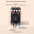 XY-AP3002 Pure Rear Digital Amplifier Board TPA3255 High Power 300W * 2 Bridge Single Channel 600W No POP Power Supply. 