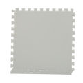 10 Piece Interlocking Foam EVA Fuzzy Mat Flooring Fluffy Carpet Tiles for Kids - perfect for Nursery DéCor, Baby Room, Playroom and Kids Room. 