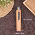 Portable Car Ashtray Mini Car Ashtray Anti Soot-flying Cigarette Cover Anti-ash Luxury Wood Cigarette Holder. 