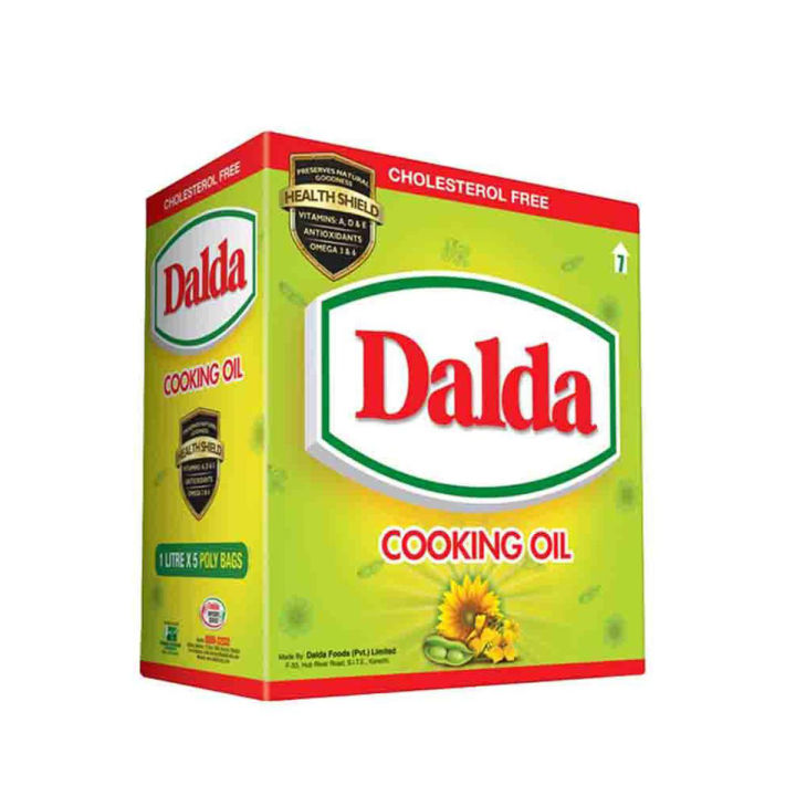 Dalda Cooking Oil 1x5kg Pillow Pouch