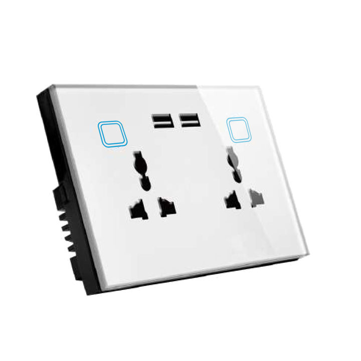 Intelligent Living with WiFi-Enabled Tempered Glass Smart Switches