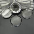 50pcs/lot 12mm Round Flat Back Clear Glass Cabochon High Quality. 