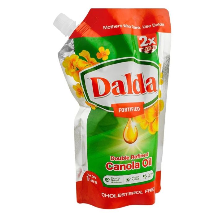 Dalda Canola Cooking Oil (01 Kg x 05 Packing)