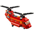 Architect Bricks 3 In 1 Red Rotors, Building Blocks Education Diy Toy For Kids, Creative Buildings Block Early Age Mind Development Motor Skill Engineering Toys Gift For Children Jisi Brick Fighter Helicopter Airplane Airship Decool Play Set : 3107. 