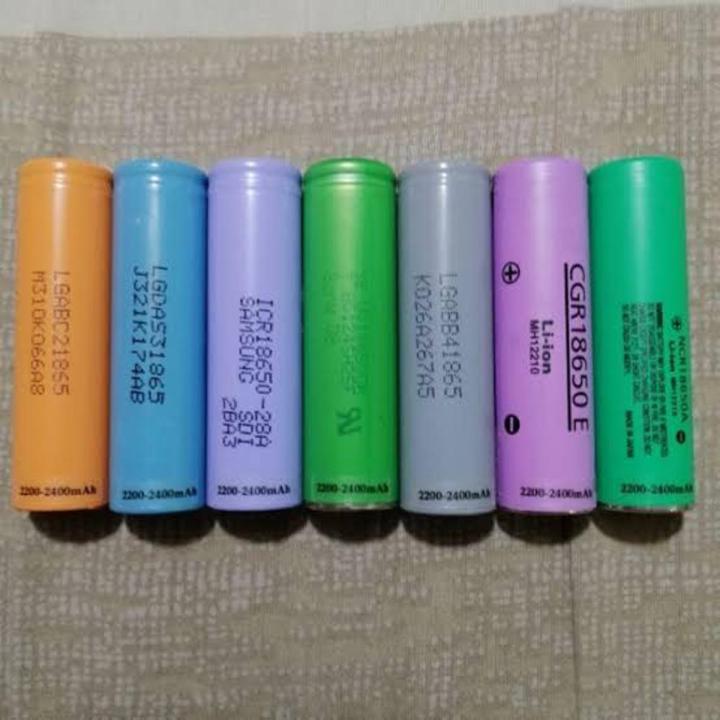 6PCS 18650 3.7v to 4.2v Cells Battery Rechargeable Original High Capacity High Quality 18650 cells 3v to 4.2v orignal used cells from laptop Batteries ,cells for power Bank ,For toys , for Other purpose