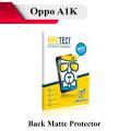 Oppo A1K Back Matte Protector Soft Skin Sheet Soft Film Protection For A1K. 