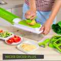 Genius Nicer Dicer Plus Set 12 in 1 Vegetable Cutter Fruit Slicer Best Quality. 