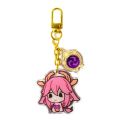 Genshin Impact New Element Keychain Cosplay Kazuha Gorou Yae Miko Sayu Yoimiya Kokomi Sara Baal Thoma Bag Pendant Anime Gift. 