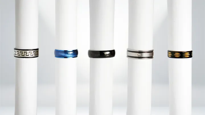 5-Piece%20Titanium%20Ring%20Set%20-%20Black,%20Blue%20&%20Silver%20-%20Trendy%20Challa%20Rings%20for%20Boys,%20Girls,%20Men%20and%20Couples%20-%20Image%202