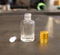 1 pcs empty 6ml clear glass attar bottle for use attar bottle 6ml bottle. 