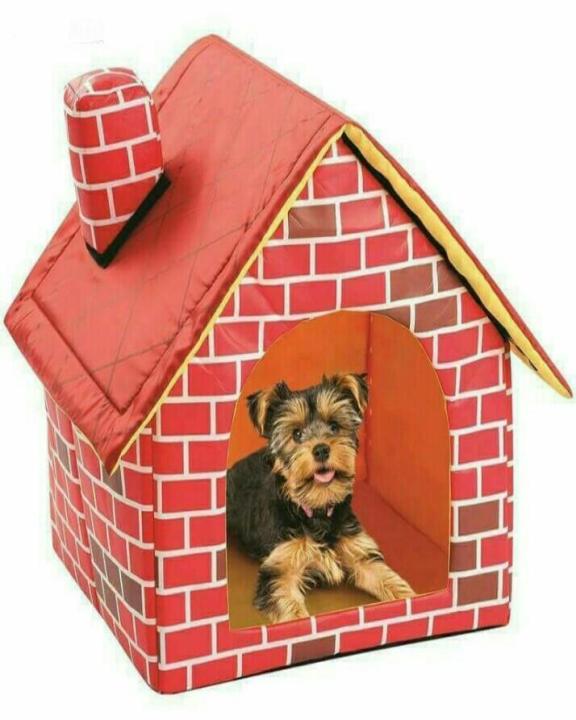 Soft-Sided Brick Pet House & Mat