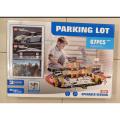 Parking lot for boys parking set for kids parking dinky set for boys jumbo parking lot 67 PC's. 