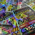 Reflective Holographic Helmet Stickers Set For AGV KYT EVO SHOEI NHK ARAI LS2. 