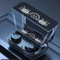 M10 Earbuds With Microphone– Touch Wireless Airdots Pro+ Power Bank - Simple and Extraordinary, Born For Music - TWS V5.1 Bluetooth Earphone - Lightweight & Portable Imported Airdots, Deep Bass HIFI Stereo Music Gaming Headset. 