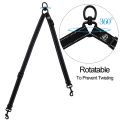 Double Leash Coupler for Large Dogs Adjustable Heavy Duty Nylon Splitter for Two Big Dogs. 