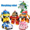 Robocar Poli Transformation Robot Poli Amber Roy Car Toys Action Figure Toys. 