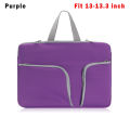 【BestGO】Fashion Laptop Bag Double Zip Soft Handbag Laptop Case Case 11 13 14 15 17inch. 