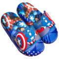 Children's slippers, summer babies, boys, anti slip internet celebrities, Captain America, kindergarten soft soles, indoor bathroom cool shoes. 