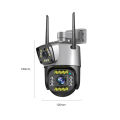 6 MP 3+3 MP Dual Lens Security Camera V380 Pro Smart Home 6MP Auto Tracking Waterproof Outdoor Wireless WIFI IP Camera for home, Office, school, shop. 