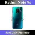 Redmi Note 9s Back Jelly Protector Clear Soft Protection Film Transparent Hydrogel Film Protector For Redmi Note 9s. 