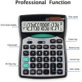 Calculator Black  Desktop Calculator 14-bit Large Display Calculator for Office, Business, Electronics. 