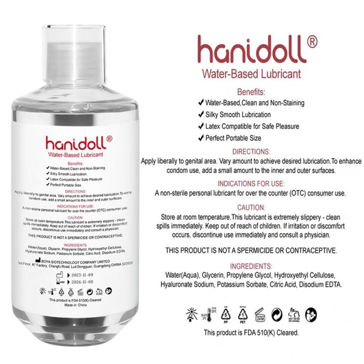 Hanidoll Silicone Based Personal Lubricant - 50ml