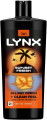 Lynx XXL Body Wash Multipack Sunset Fresh 3-in-1 Men's Shower Gel for Hair, Face & Body 12H Sweat and Odour Protection Energising Mango and Mandarin Scent 700ml. 