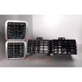 Suzuki Cultus Old AC Grill Silver (left,Right, 2 Center) (4 Pieces Set). 