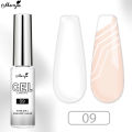 Monja Nail Art Liner Polish 8ml Glitter Glitter Silver Gold Nail Art Painting Manicure Tools DIY Drawing Nail Gel for Line UV LED Required. 