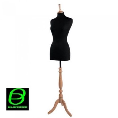 Women Manequin Wooden Tailer Dress Makers dummy for Female Suits Displays and Bust Mannequins