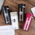 Sukaina 380ml Thermos Vacuum Cup Double Layer Travel Outdoor School Coffee Flask Water Bottle Mug Keep Heat/cold. 